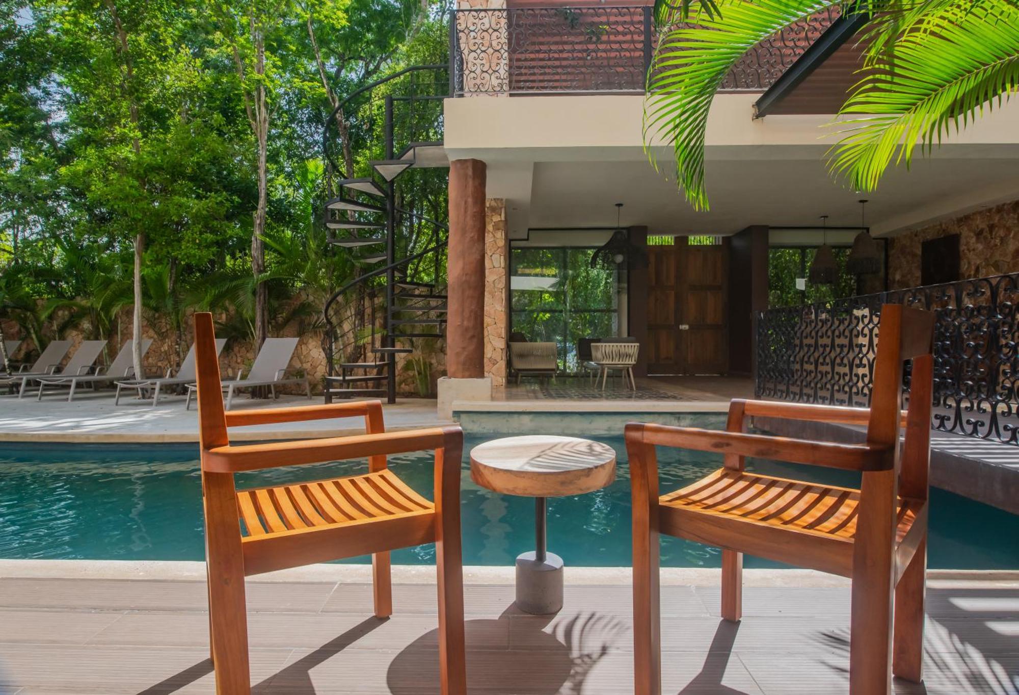 טולום Luxury Aldea Zama 2Bed - 2Bat Apartment Private Terrace & Swim Up מראה חיצוני תמונה